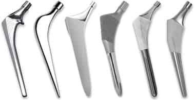 Total Hip Replacement Femoral Stem Options