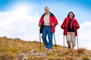 hiking seniors